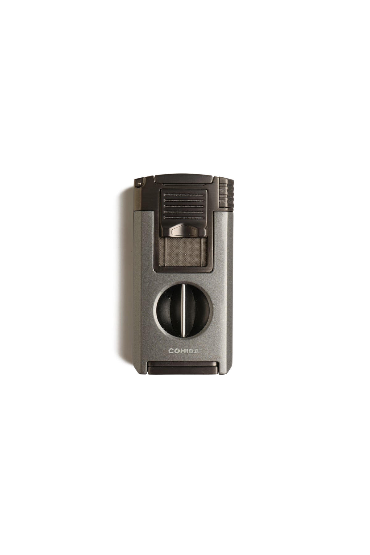 Cohiba Puro Kesicili Torch Çakmak – Gri