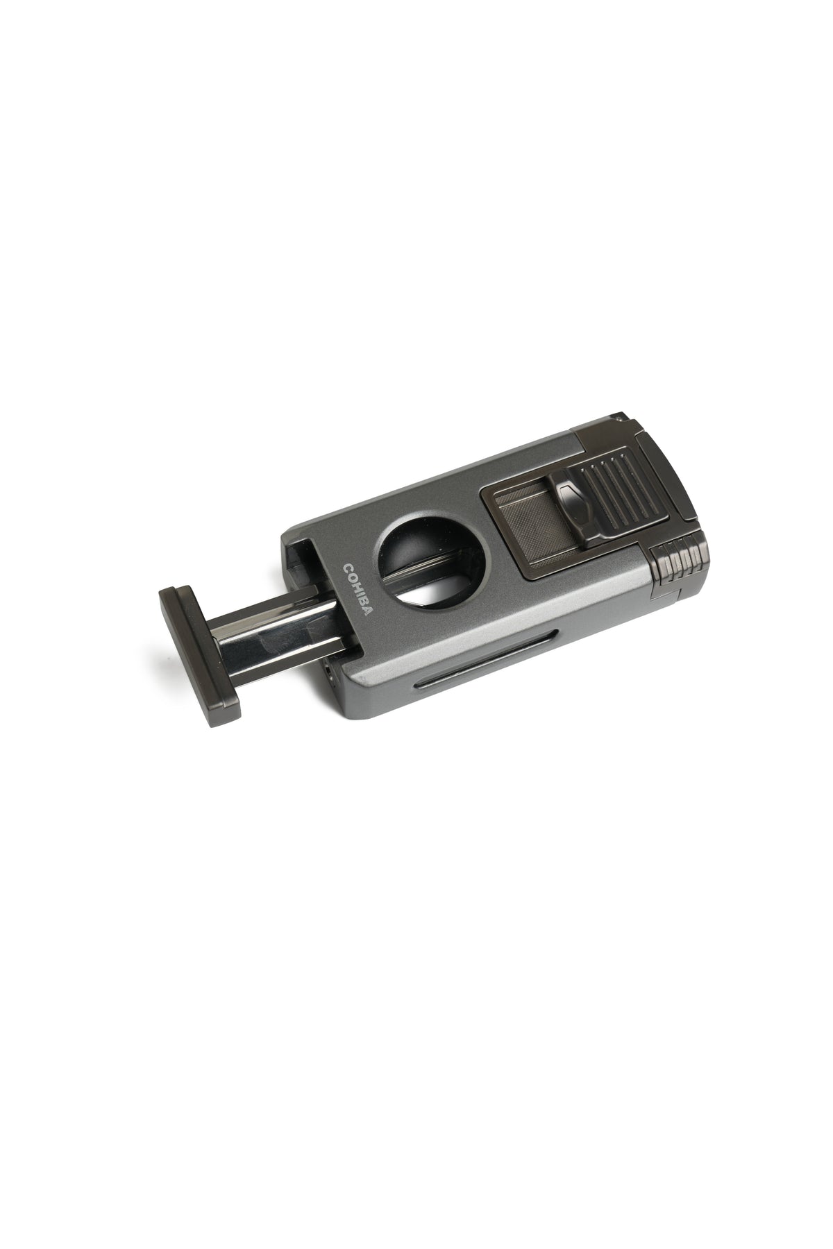 Cohiba Puro Kesicili Torch Çakmak – Gri