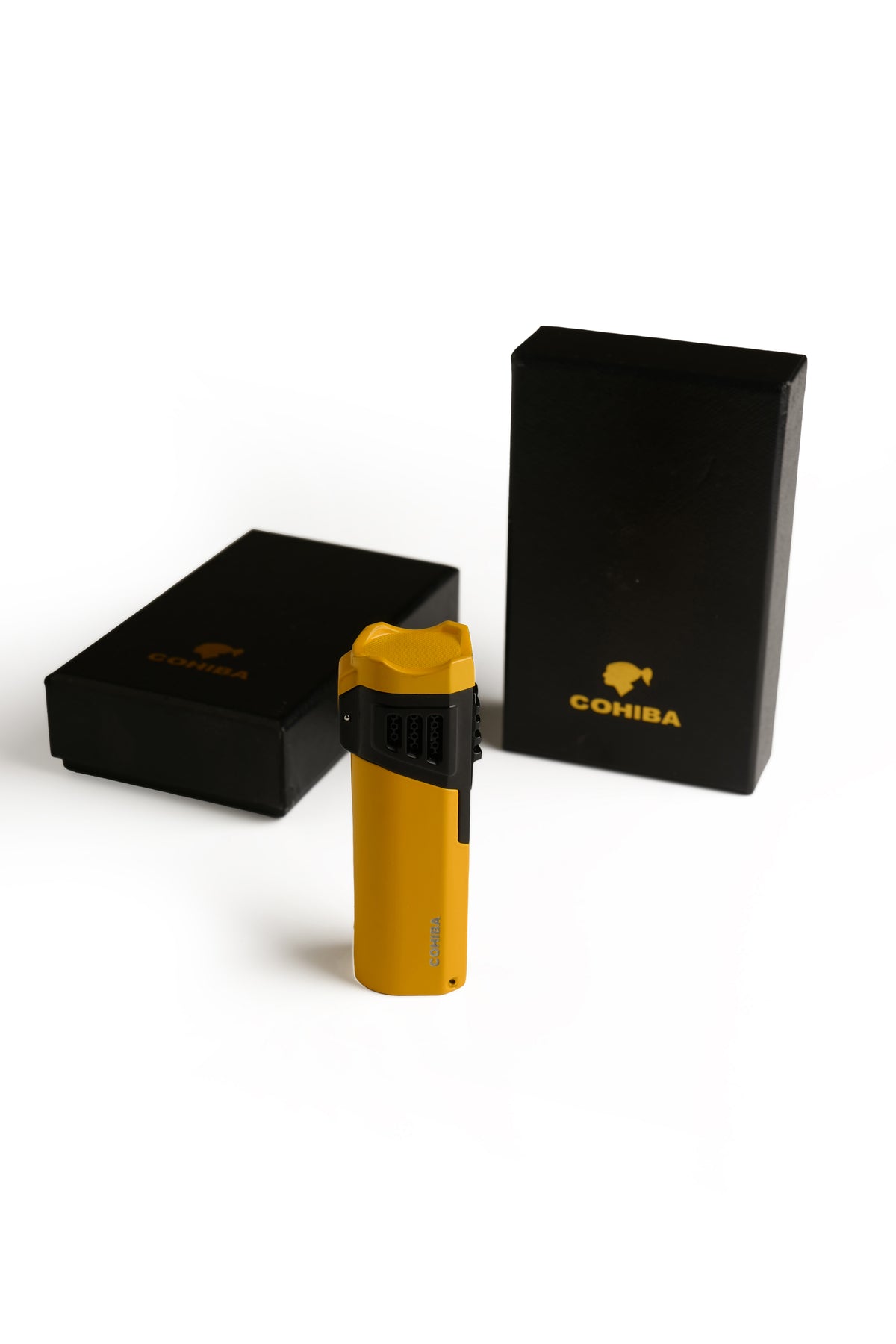 Cohiba Torch Puro Çakmağı – Sarı-Siyah