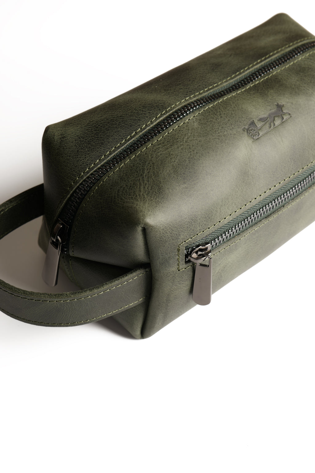 DoppBag Deri El Çantası – Yeşil