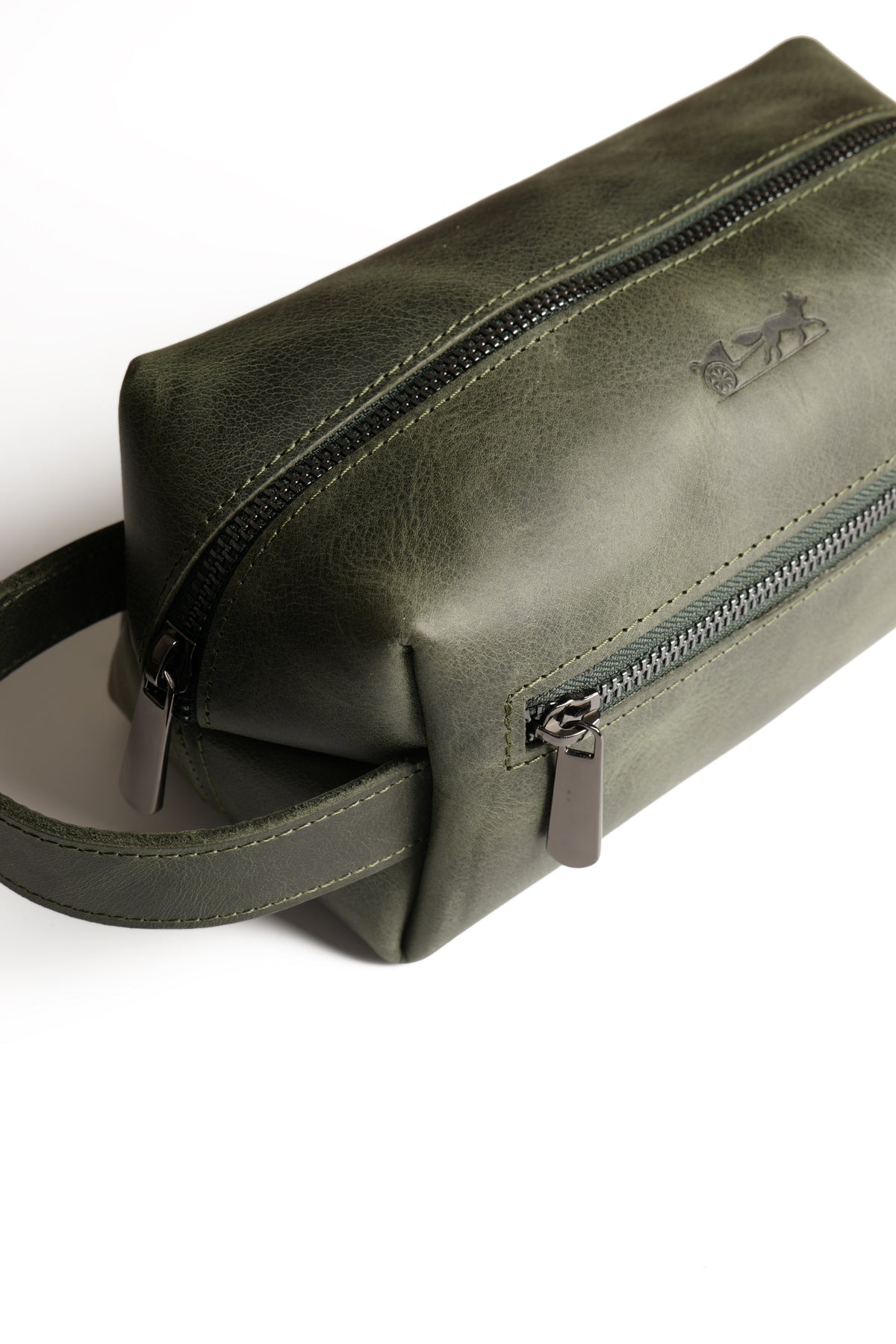 DoppBag Deri El Çantası – Yeşil